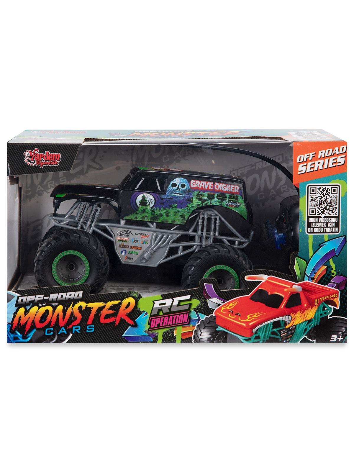 Vardem Kutulu Uk Ff Sarjlı Monster - Siyah