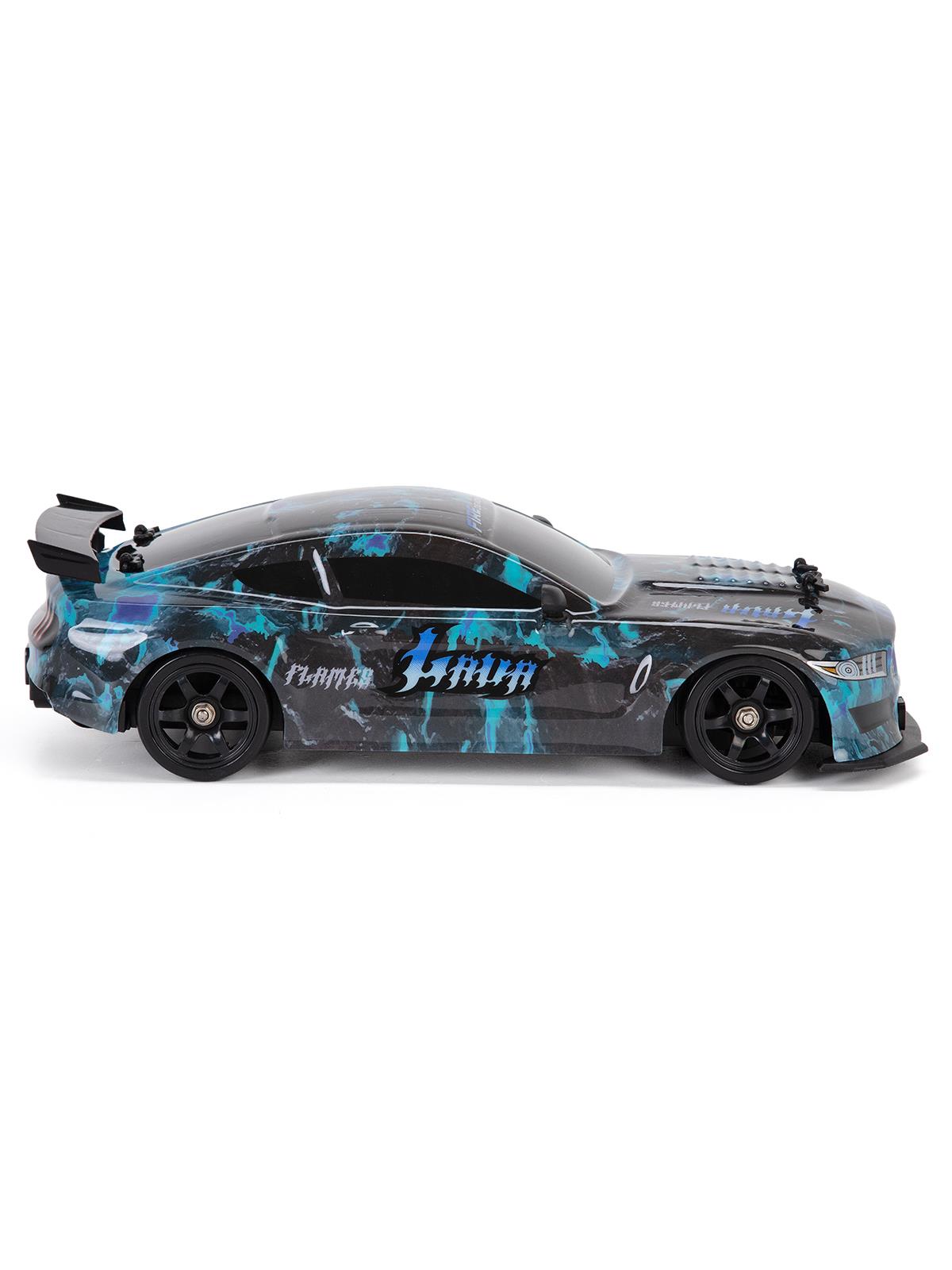 Vardem Uzaktan Kumandalı Full Fonksiyon 2.4G Şarjlı 1:16 4x4 Drift Araba (Işıklı ve Buharlı) - Mavi
