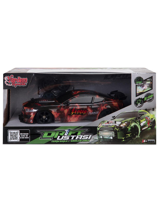 Vardem Uzaktan Kumandalı Full Fonksiyon 2.4G Şarjlı 1:16 4x4 Drift Araba (Işıklı ve Buharlı) - Turuncu