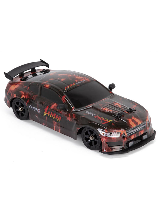Vardem Uzaktan Kumandalı Full Fonksiyon 2.4G Şarjlı 1:16 4x4 Drift Araba (Işıklı ve Buharlı) - Turuncu