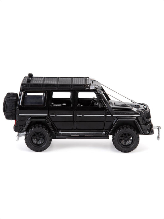 Vardem Kutulu 1:32 Çek Bırak Işıklı ve Sesli Off Road Metal Jeep - Siyah