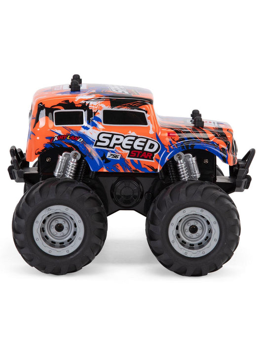 Vardem 1:18 Sarjlı Isıklı 2.4 Off Road Jeep - Turuncu
