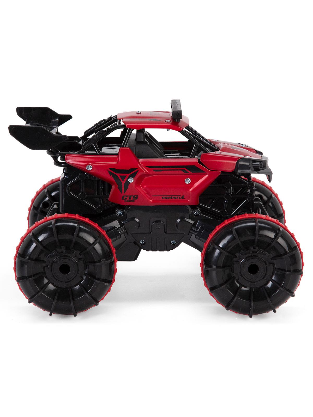 Vardem 2.4G Sarjlı Amfıbı Off Road Stunt Araba - Kırmızı