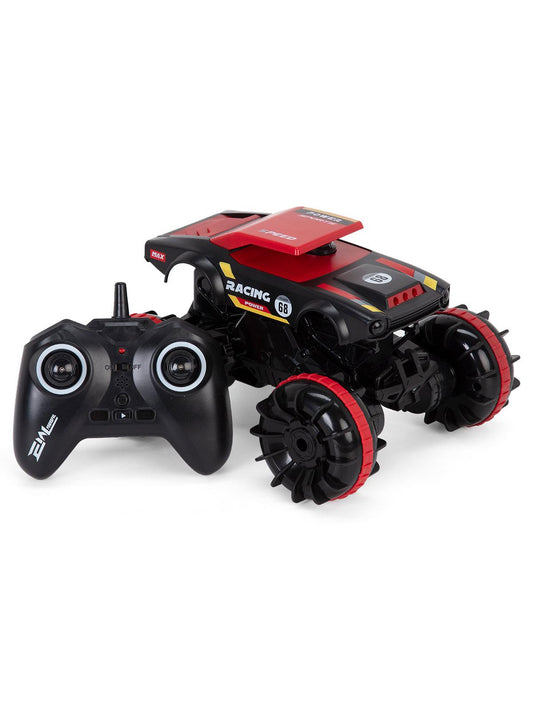 Vardem 2.4G Sarjlı Amfıbı Off Road Stunt Araba - Kırmızı