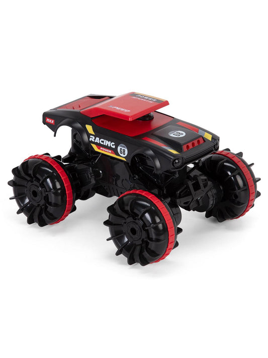 Vardem 2.4G Sarjlı Amfıbı Off Road Stunt Araba - Kırmızı