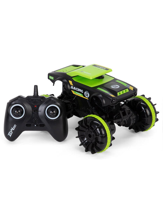 Vardem 2.4G Sarjlı Amfıbı Off Road Stunt Araba - Yeşil