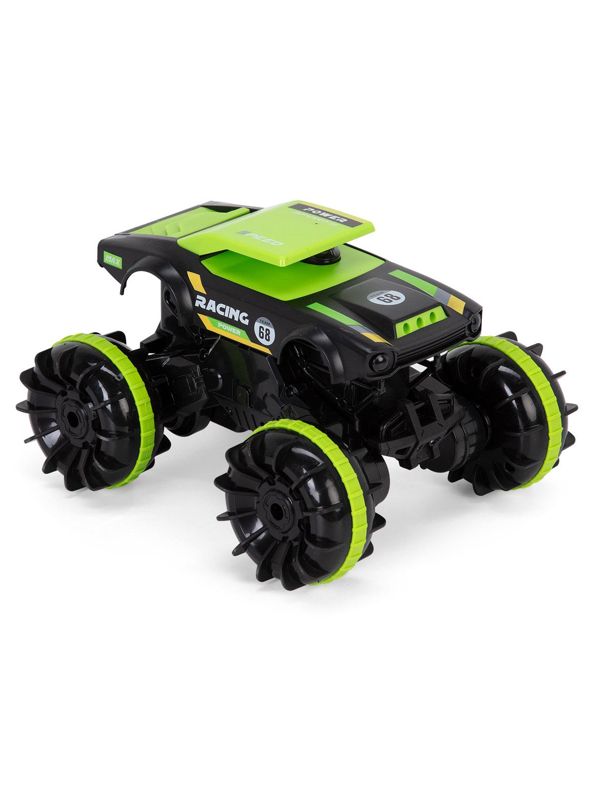 Vardem 2.4G Sarjlı Amfıbı Off Road Stunt Araba - Yeşil