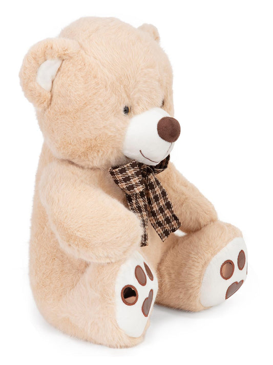 Vardem Peluş 40 Cm Kurdeleli Ayı - Kahverengi