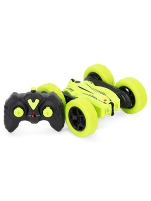 SH40201B 16 Cm Dört Tekerlekten Çekişli 360 Dönebilen 2.4 Ghz Kumandalı Araba - Yeşil