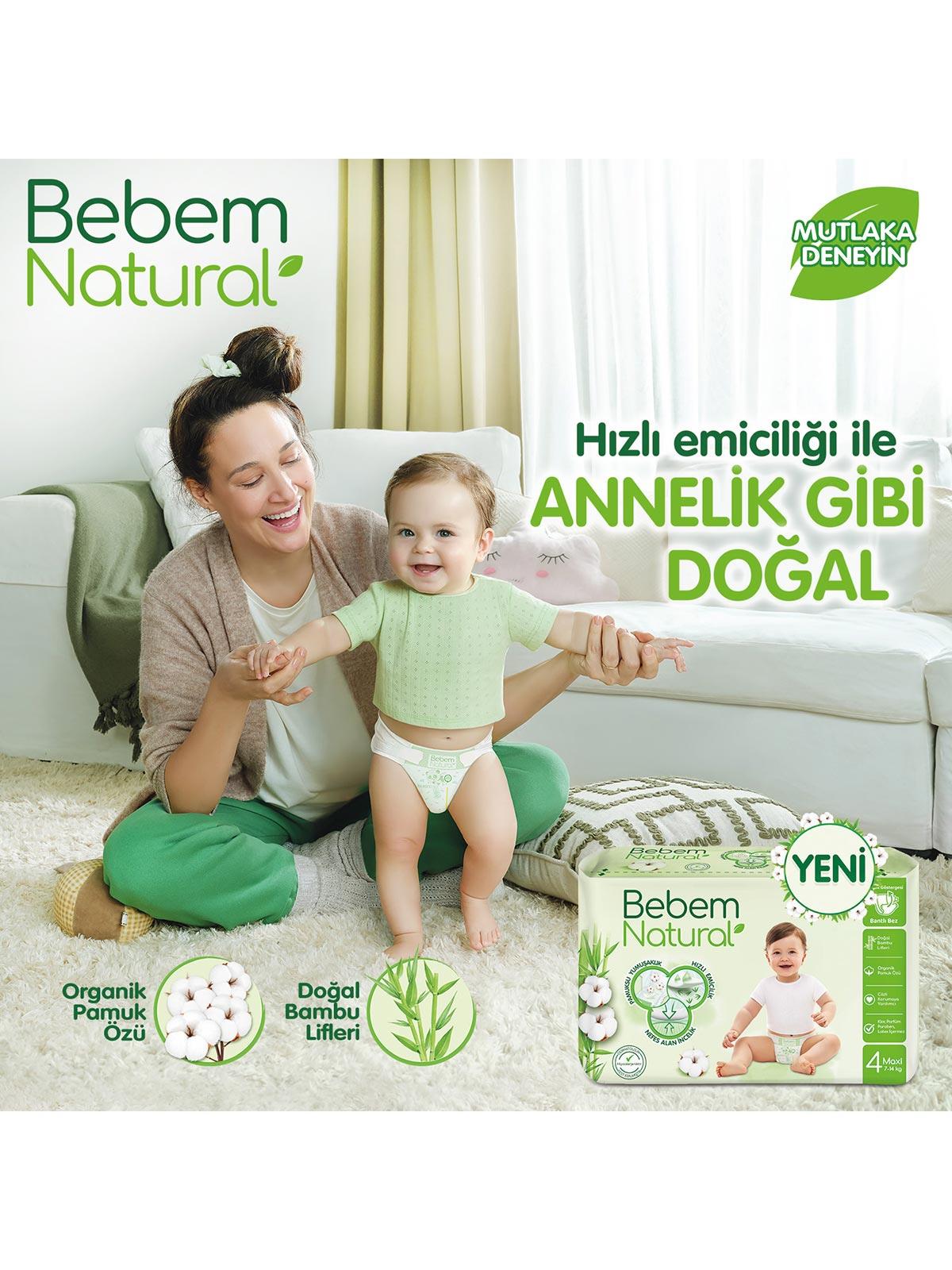 Bebem Natural 5 Beden Junior Ultra Fırsat Paketi 80 Adet