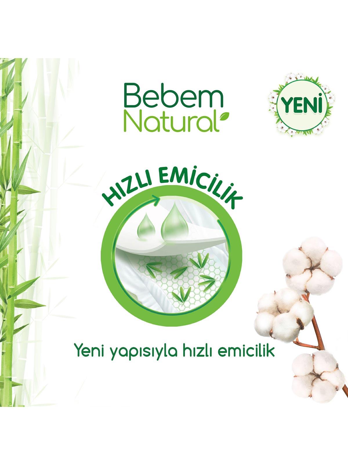 Bebem Natural 5 Beden Junior Ultra Fırsat Paketi 80 Adet