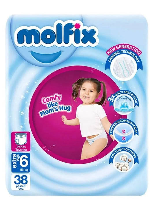 Molfix Külot Bez 6 Beden Süper Fırsat Paketi 38 Adet