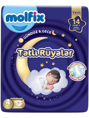 Molfix Sweet Dreams Ultra Fırsat Paket Maxi 76'lı