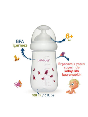 Bebedor Geniş Ağız PP Biberon 260 ml