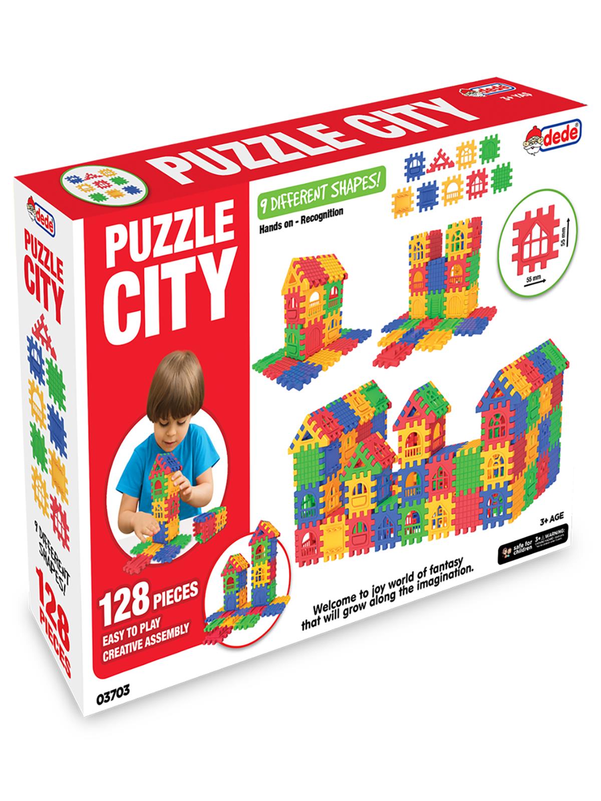 Dede Oyuncak  Puzzle Cıty 128 Prç