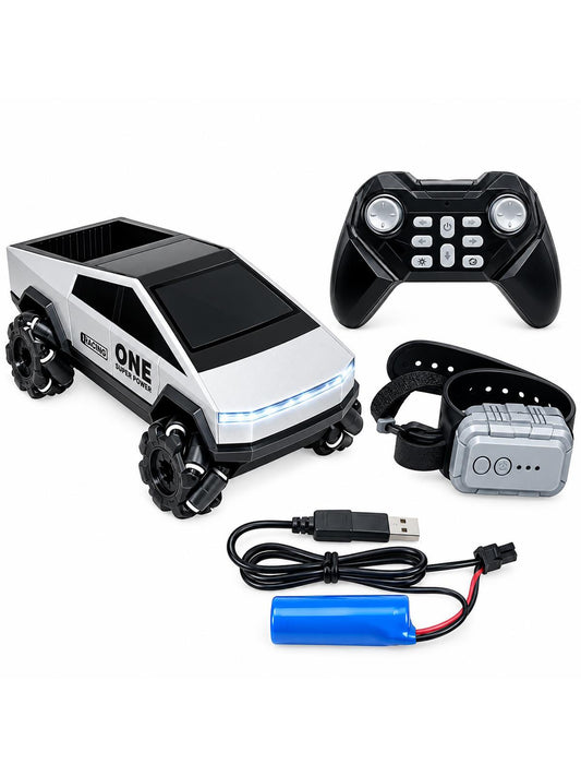 Vardem Bilekten ve Uzaktan Kumandalı Full Fonksiyon 2.4G Şarjlı 1:28 Tsl Araba