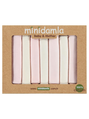 Minidamla 7li Ağız Mendili - Sarı