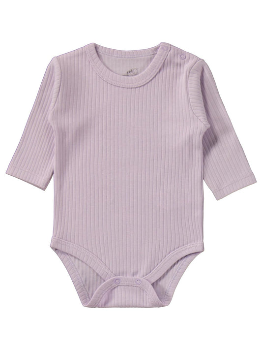 Minidamla Uzun Kol Basic 3'lü set 1-18 Ay Çıtçıtlı Badi - Sarı