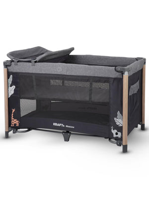 Kraft Moscow Oyun Parkı Beşik 70*120 cm Gri
