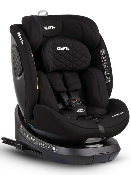 Kraft Royal Pr I-Size Oto Koltuğu 0-36 Kg (40-150 Cm) - Siyah