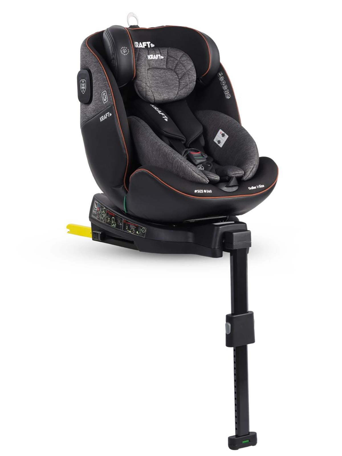 Kraft Galler I-Size Oto Koltuğu 0-36 Kg (40-150 Cm) - Gri