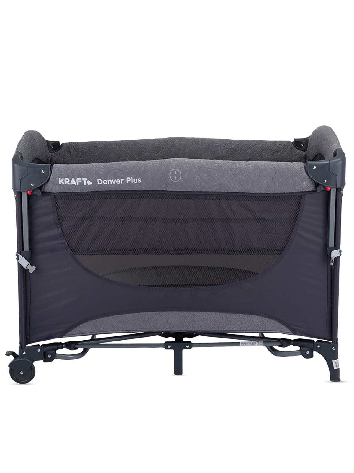 Kraft Denver Plus Anne Yanı Oyun Parkı 63x105 cm - Gri