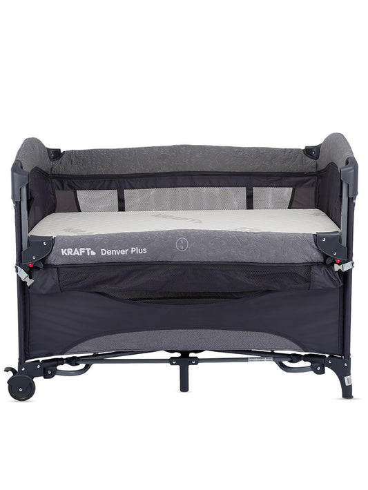 Kraft Denver Plus Anne Yanı Oyun Parkı 63x105 cm - Gri