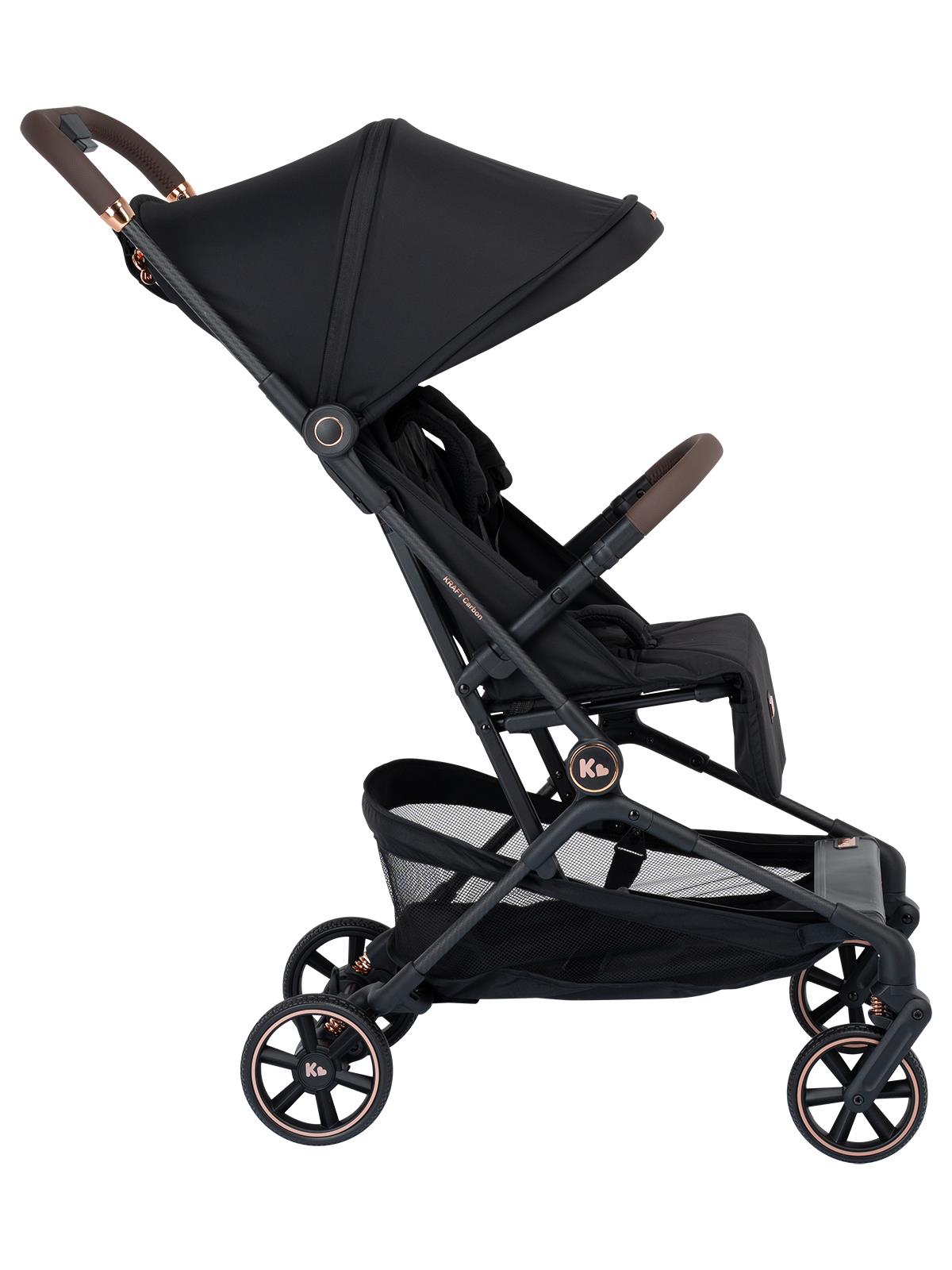 Kraft Carbon Kabin Bebek Arabası - Siyah
