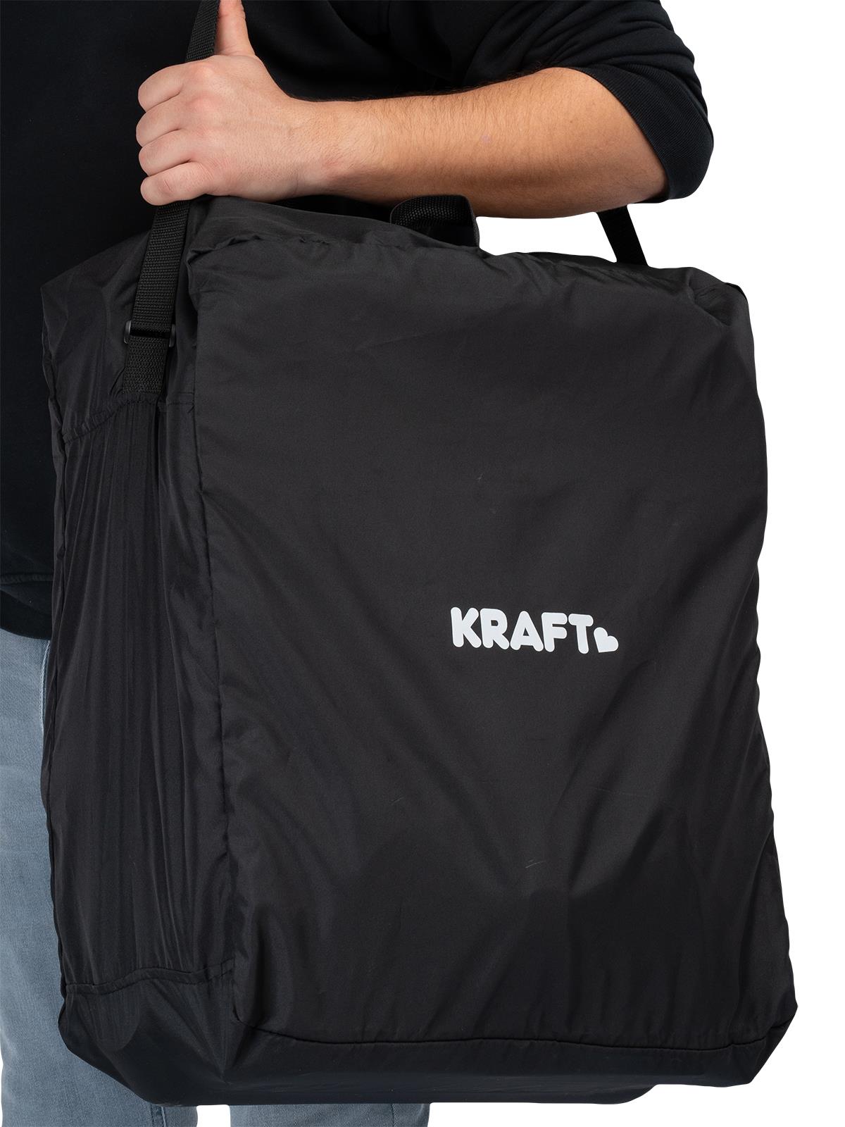 Kraft Carbon Kabin Bebek Arabası - Siyah