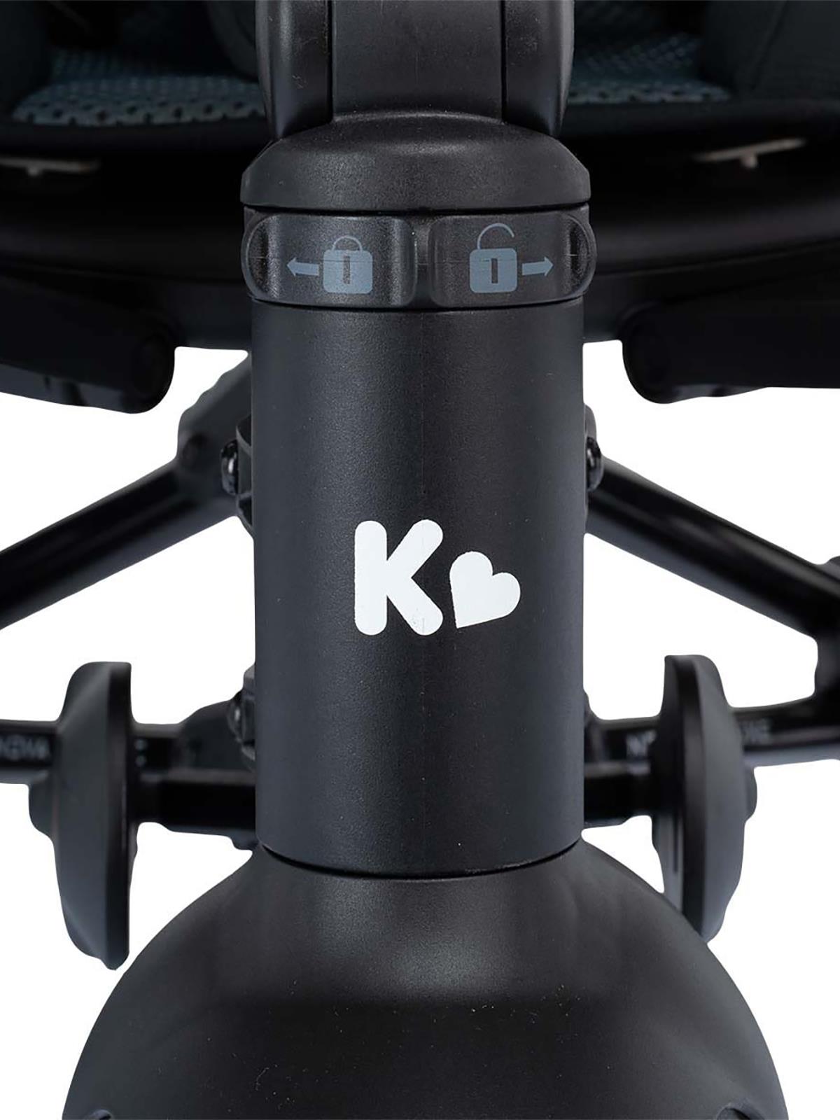 Kraft Nova Deluxe Qplay 5 in 1 Kaltanır Bisiklets - Siyah