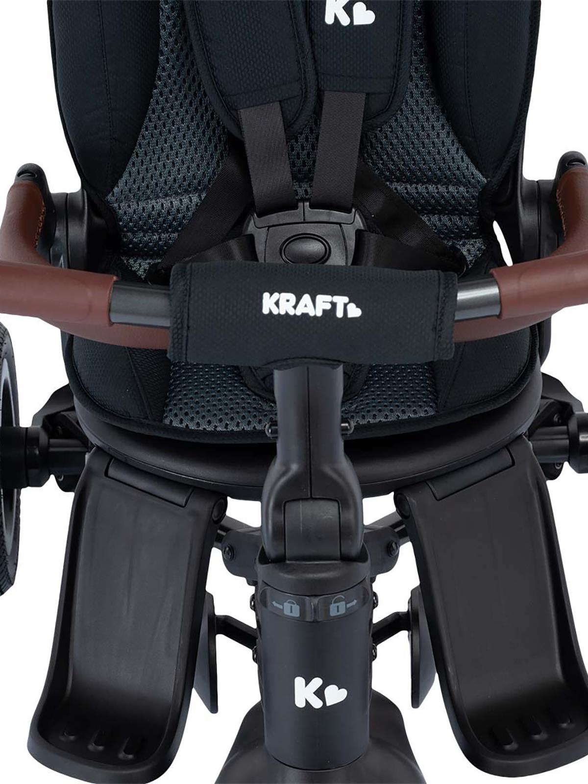 Kraft Nova Deluxe Qplay 5 in 1 Kaltanır Bisiklets - Gri