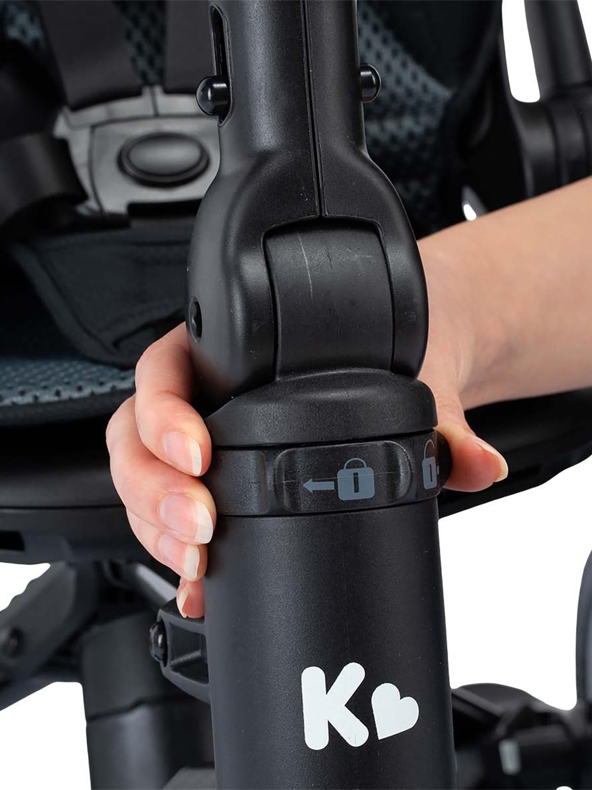 Kraft Nova Deluxe Qplay 5 in 1 Kaltanır Bisiklets - Siyah