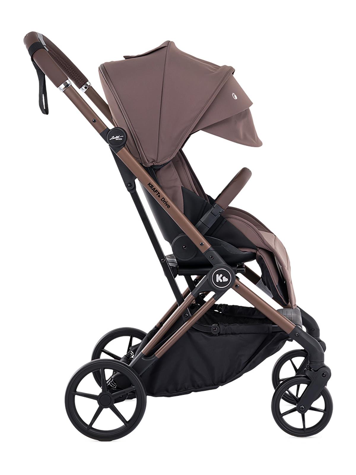 Kraft Drive Travel Sistem Bebek Arabası - Kahverengi