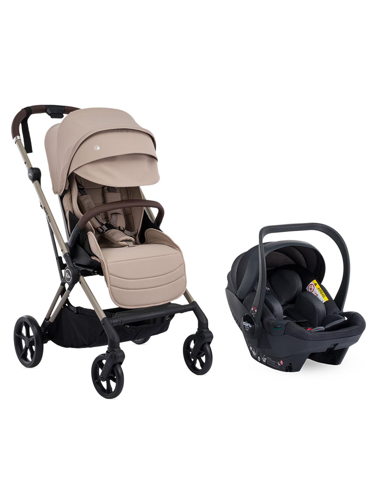 Kraft Drive Travel Sistem Bebek Arabası - Bej