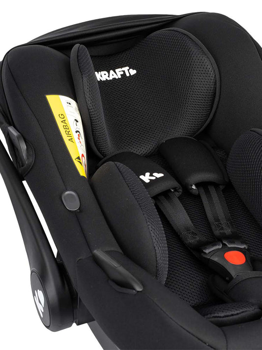 Kraft Rima Fix (40-87 cm) 0-13 kg Oto Koltuğu - Siyah