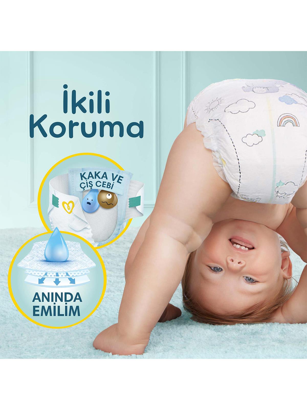 Prima Bebek Bezi Premium Care 6 Beden Extra Large Fırsat Paket 62 Adet