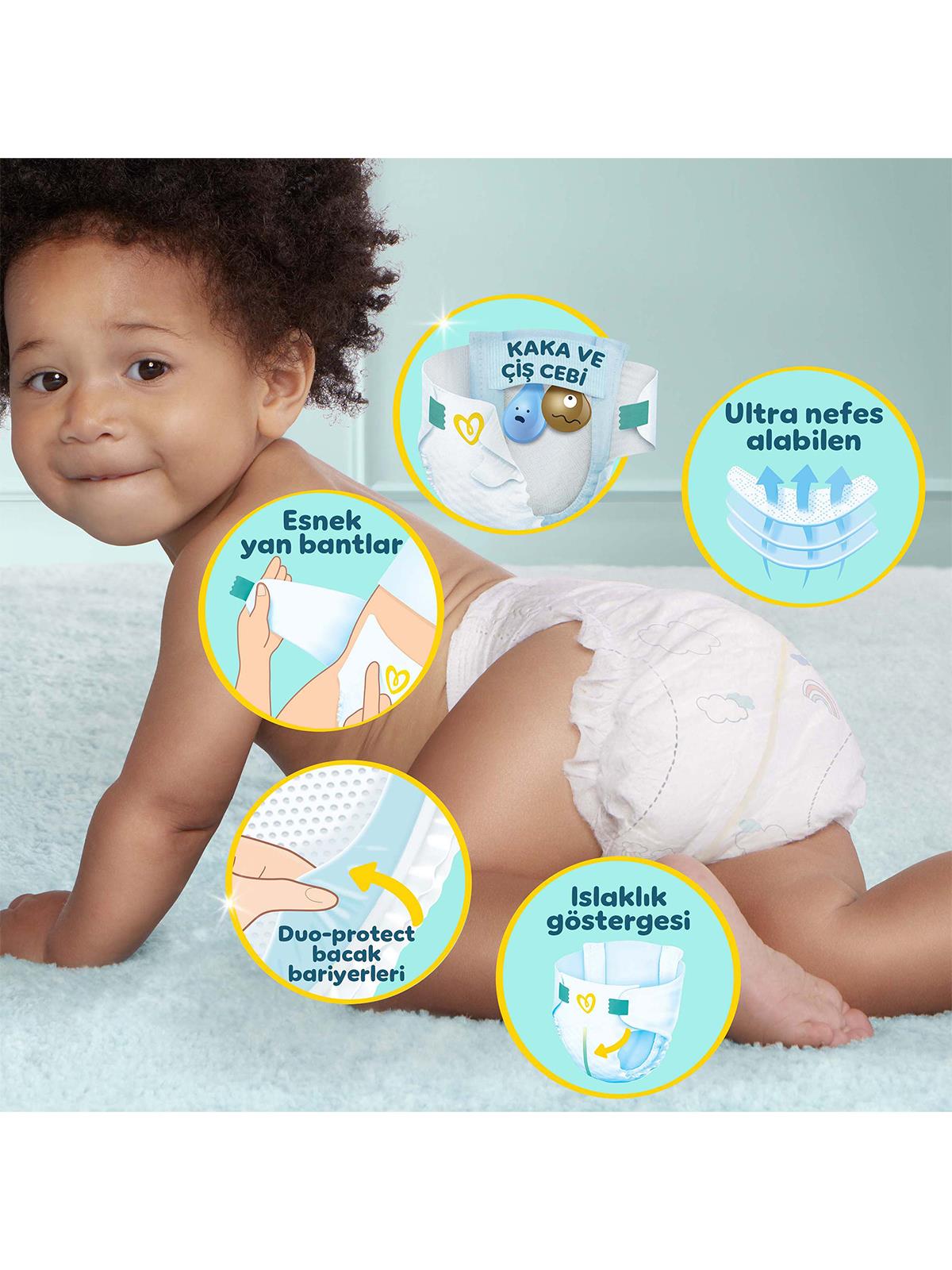 Prima Bebek Bezi Premium Care 7 Beden XX Large Ekonomik Paket 30 Adet