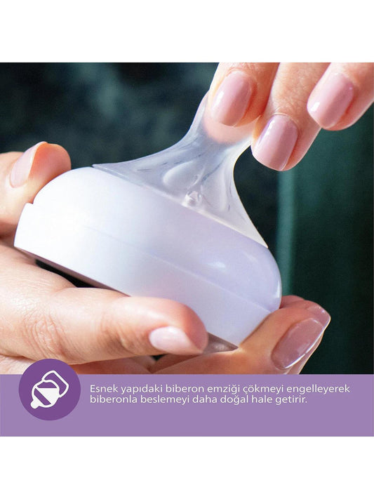 Avent Natural Response 2'li Biberon Emziği2 Numara0+ AyDoğal Tepkili Biberon Emziği