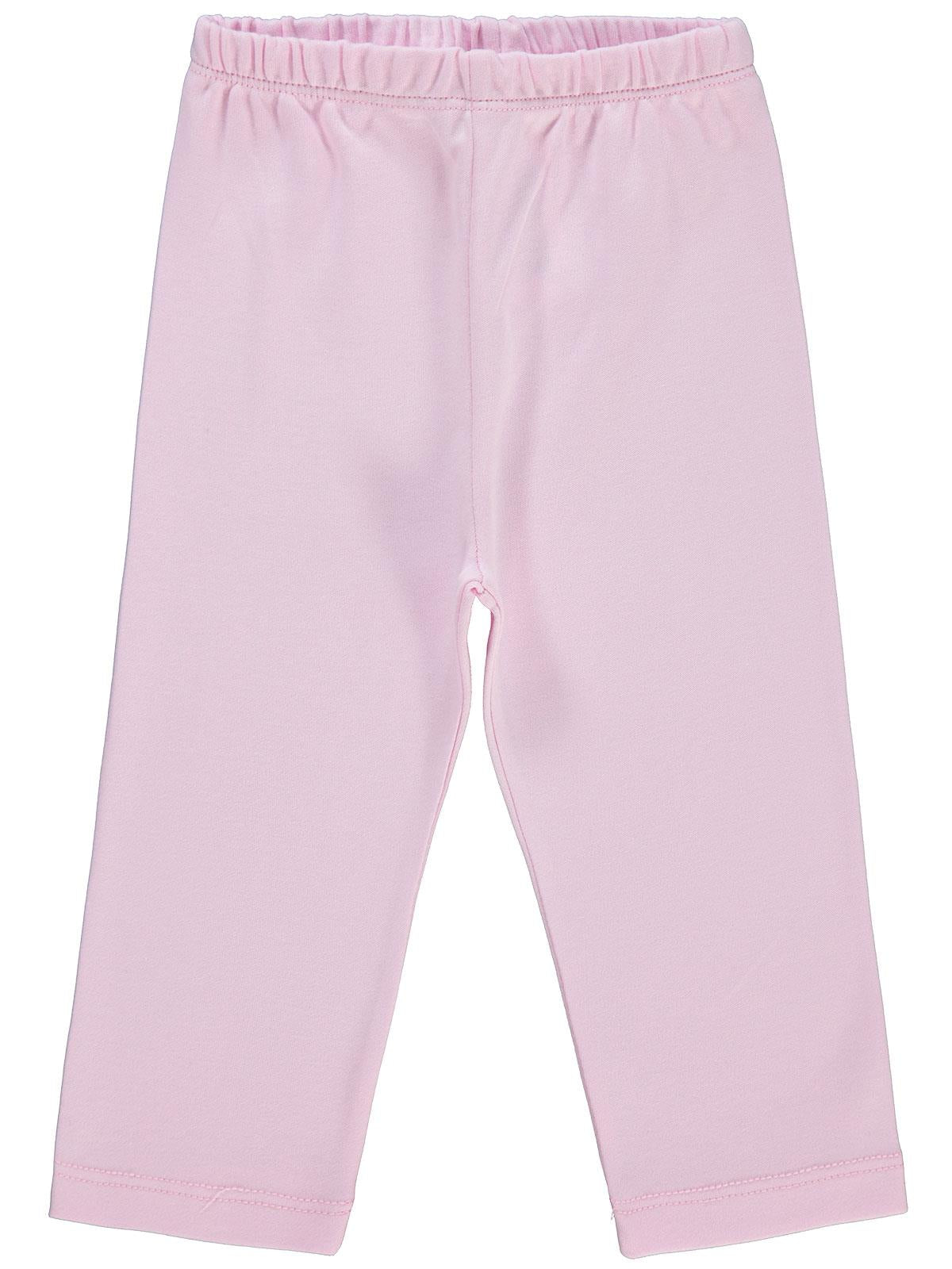 Civil Baby Düz Model Beli Lastikli 12-24 Ay Tek Alt Bebe - Pembe